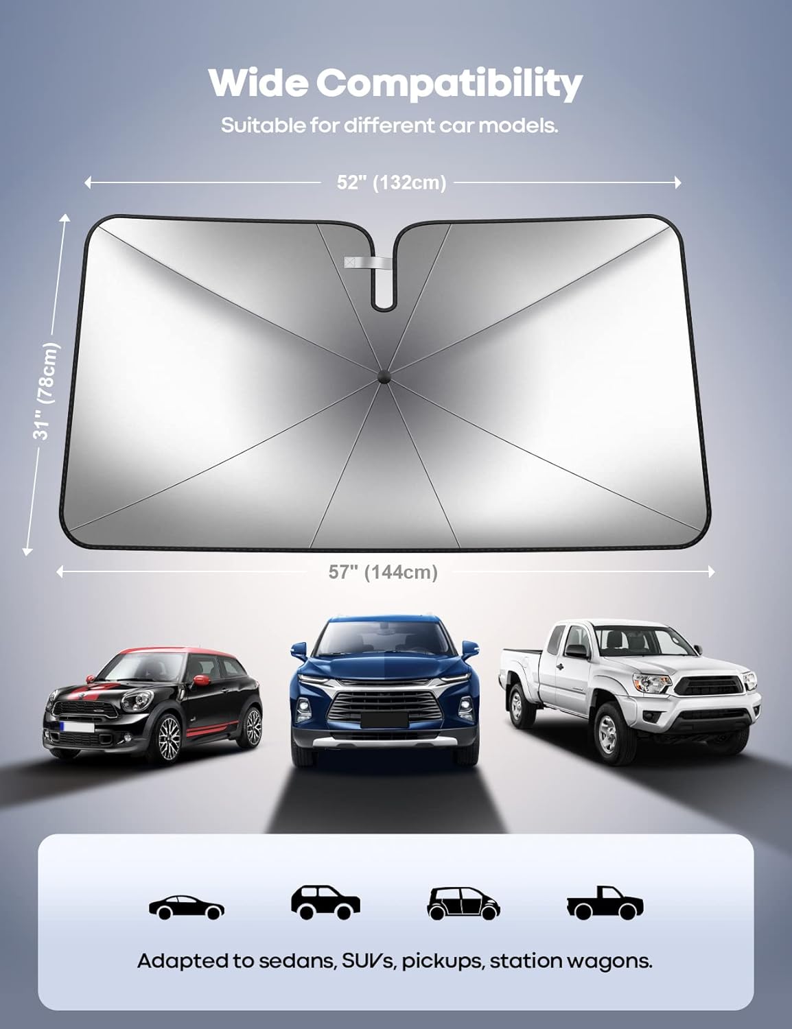 Windshield Sun Shade Umbrella