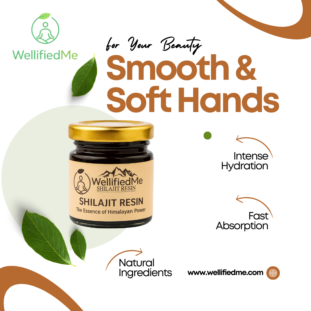 WellifiedMe™ Pure Himalayan Shilajit Stamina Booster – 20g