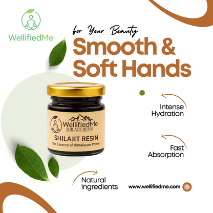 WellifiedMe™ Pure Himalayan Shilajit Stamina Booster – 20g